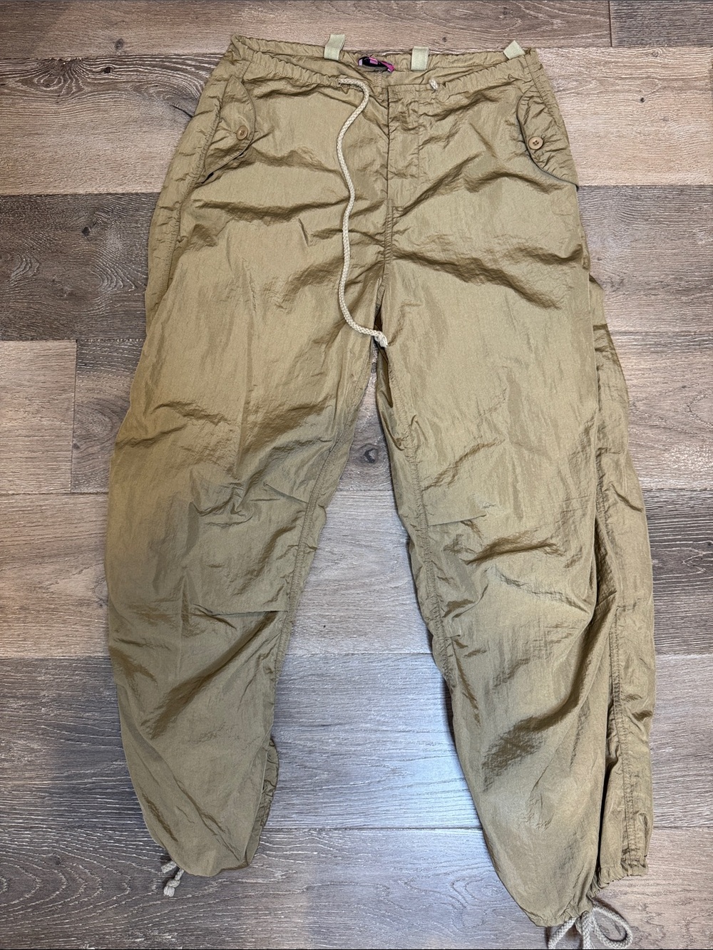 Edikted Olive/Tan Cargo Jogger Pants 1437